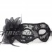 Ladies Black Lace Flower Venetian Masquerade Eye Mask Halloween Party Supplies   292666234758